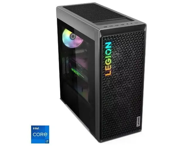 Calculator Sistem PC Gaming Lenovo Legion T7 34IRZ8, Procesor Intel® Core™ i7-13700KF (16 Cores, 2.50Ghz up to 5.40GHz, 24MB), 32GB DDR5, 1TB SSD, NVIDIA® GeForce RTX™ 4080 16GB GDDR6X, No OS