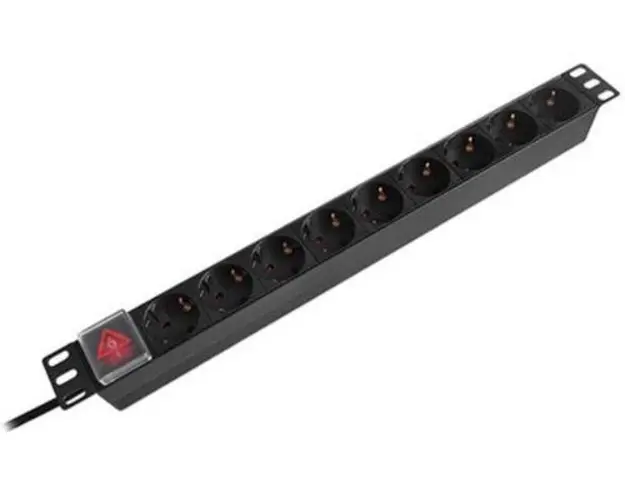 Prelungitor PDU RACK, 19inch, 16A, 2m