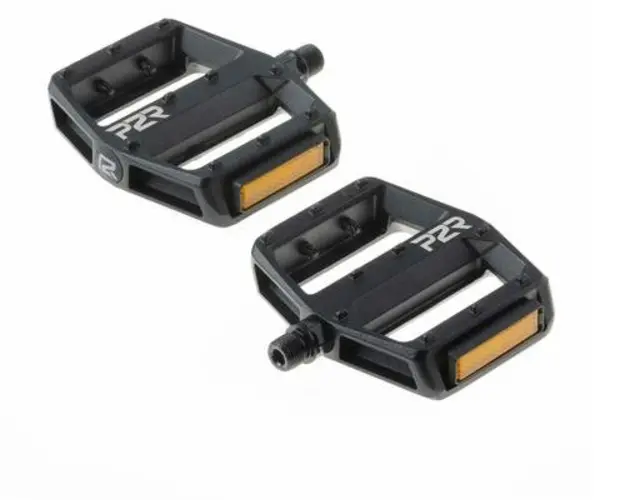 Pedale MTB/BMX Aluminiu P2R FLATMAN 10, Negru