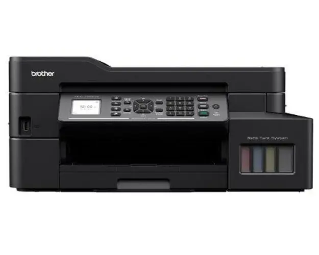 Multifunctionala inkjet Brother Ink Tank MFC-T920DW, A4, Retea, Wi-Fi, Duplex (Negru)