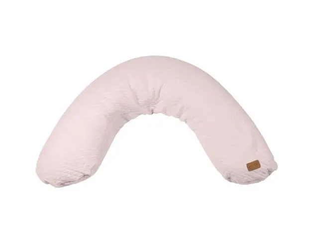 Perna gravida Beaba Big Flopsy 170 cm Fleur de Coton Chalk Pink