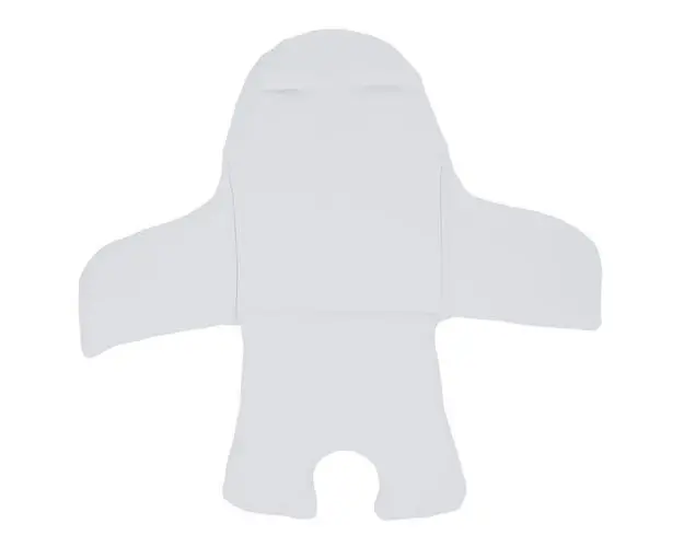 Perna scaun de masa Childhome Evolu Tricot Gri