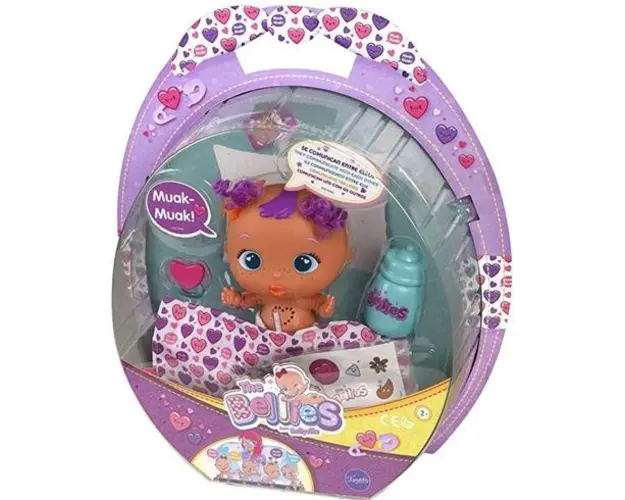 Papusa interactiva cu accesorii The Bellies - Muak Muak