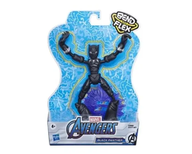 Avengers, Figurina Bend and Flex Black Panther