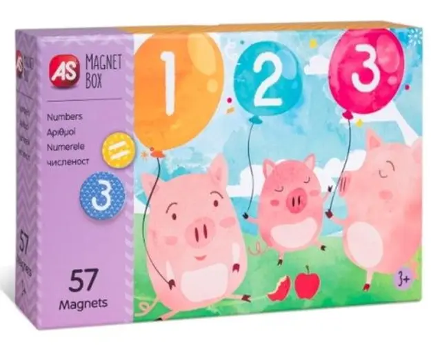 Cutie magnetica - Numerele
