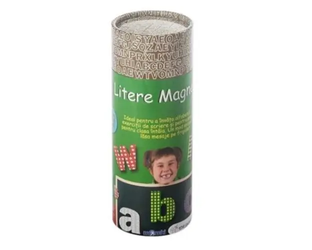 Set Lumea magnetilor - Litere magnetice