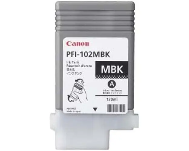 Cartus cerneala Canon PFI-102MBK (Negru mat)