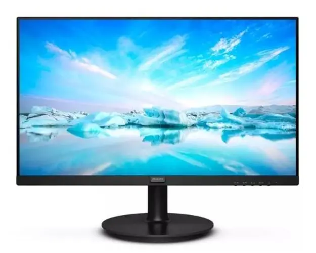 Monitor LCD VA LED Philips 23.8inch 241V8LAB/00, Full HD (1920 x 1080), VGA, HDMI, Boxe, 100 Hz, 4 ms (Negru)