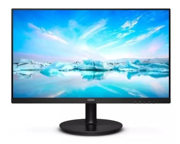 Monitor LCD VA LED Philips 27inch 271V8LAB/00, Full HD (1920 x 1080), VGA, HDMI, Boxe, 100 Hz, 4 ms (Negru)
