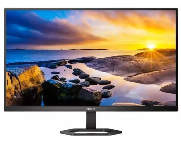 Monitor VA LED Philips 27inch 27E1N5500LA, QHD (2560 x 1440), HDMI, DisplayPort, AMD FreeSync, Pivot, Boxe (Negru) 