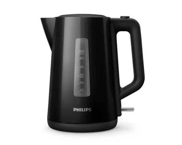 Fierbator de apa Philips HD9318/20, 1.7 L, 2200 W (Negru)