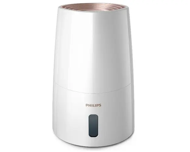 Umidificator Philips 3000 series HU3916/10, Tehologie NanoCloud, Timer, 3 L, Recomandat pentru incaperi de pana la 45 mp (Alb)