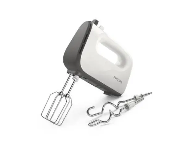 Mixer de mana Philips Seria 5000 HR3741/00, 450 W, 5 Viteze + Turbo (Alb)