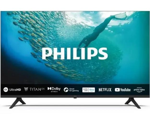 Televizor LED Philips 165 cm (65inch) 65PUS7009/12, Ultra HH 4K, Smart TV, WiFi