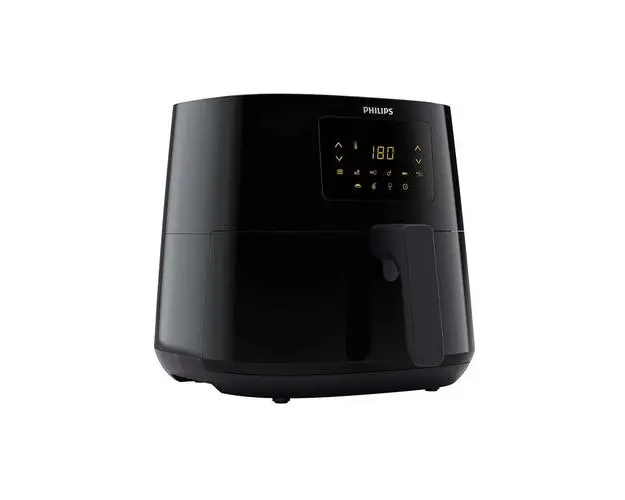 Friteuza cu aer cald Philips HD9270/96 Airfryer XL, 2000 W, Capacitate 6.2 l, 7 programe, Temperatura ajustabila 60-200, Timer digital (Negru)