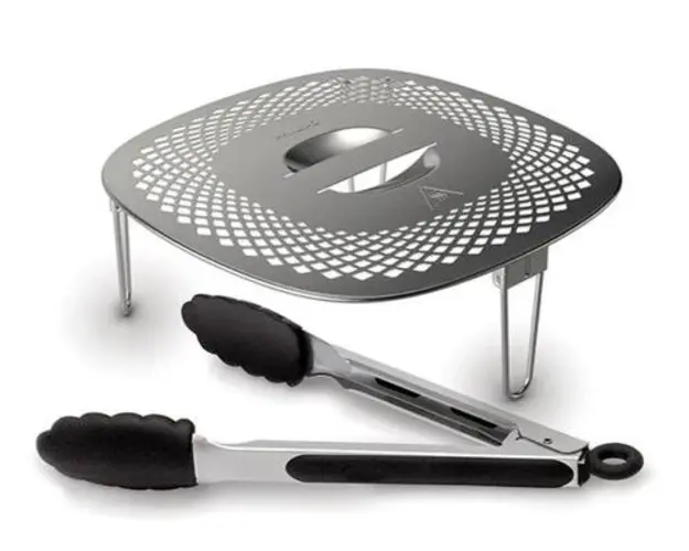 Set de accesorii friteuza Philips HD9954/01, negru-argintiu