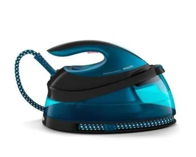 Statie de calcat Philips GC7846/80, 2400 W, 420 g/min, 6.5 Bari (Albastru)