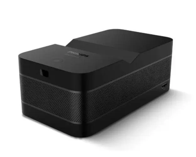 Videoproiector Philips Screeneo U4 SCN350/INT, DLP, 1920 x 1080, 850 lumeni (400 ANSI), Bluetooth 5.0, HDMI, Difuzoare 2x 15 W (Negru)