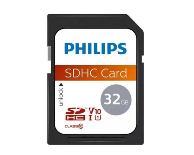 Card de memorie Philips FM32SD45B/00, 32GB, SDHC, Clasa 10, UHS-I U1