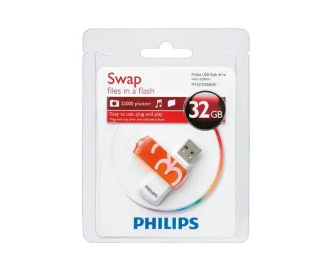 Stick USB Philips Vivid Edition FM32FD05B/00, 32GB, USB 2.0