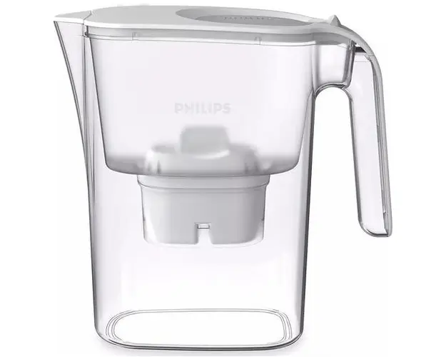 Cana filtrare apa Philips Micro Xclean AWP2936WH/10, 3 L, 1.9 L apa filtrata, 0,3 L/min (Alb)