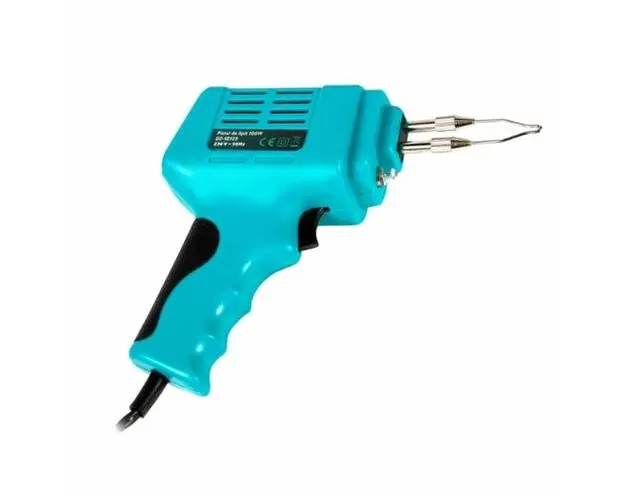 Pistol de lipit Detoolz DZ-SE123, 100 W, 230 V (Albastru)