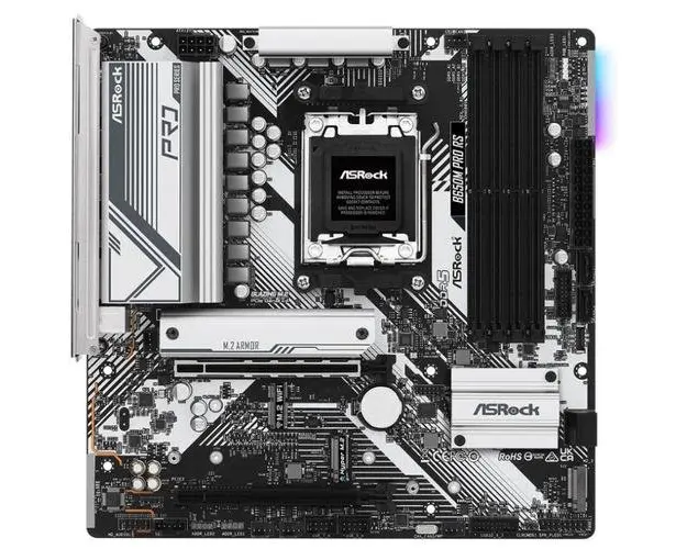 Placa de baza ASRock B650M PRO RS, AM5, AMD B650, mATX