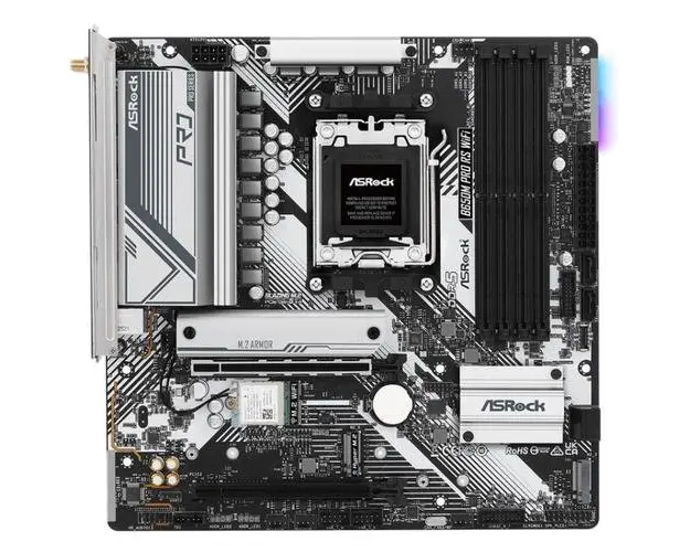 Placa de baza ASRock B650M PRO RS WIFI, AM5, AMD B650, mATX