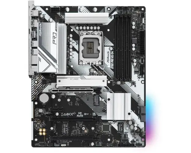 Placa de baza ASRock B760 PRO RS/D4, Intel B760, LGA 1700, ATX