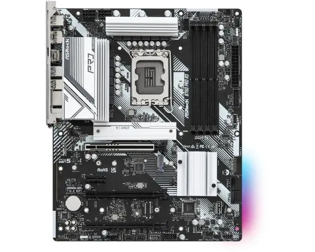 Placa de baza ASRock B760 PRO RS, Intel B760, LGA 1700, ATX