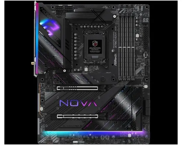 Placa de baza ASRock Nova WiFi, DDR5, Intel Z790, LGA 1700, ATX