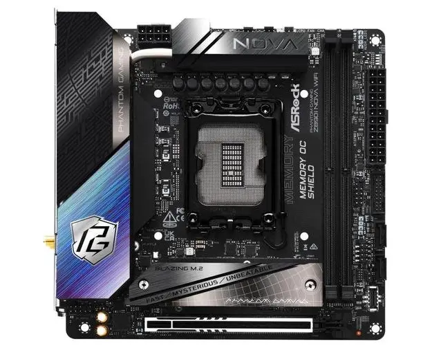 Placa de baza ASRock PHANTOM GAMING Z890I NOVA WIFI, DDR5, mITX, LGA 1851, Intel Z890