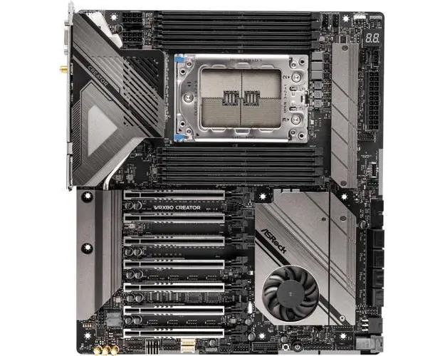 Placa de baza ASRock WRX80 Creator R2.0, Socket sWRX8, AMD WRX80, DDR4, E-ATX