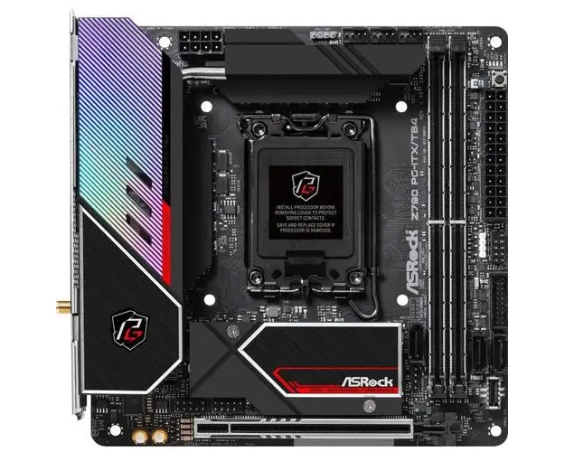 Placa de baza ASRock Z790 PG PG-ITX/TB4, Intel Z790, LGA 1700, DDR5, mITX