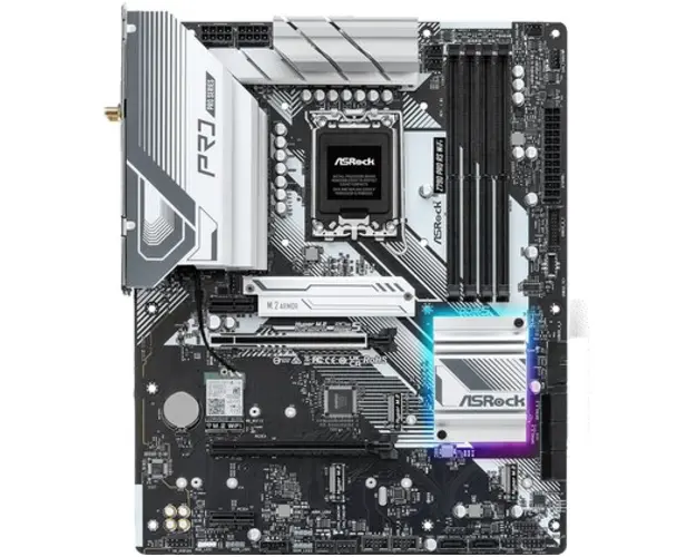 Placa de baza ASRock Z790 PRO RS WIFI, DDR5, Intel Z790, LGA 1700, ATX 