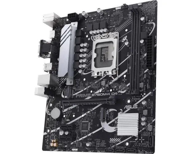 Placa de baza ASUS PRIME B760M-K DDR4, Intel B760, LGA 1700, mATX