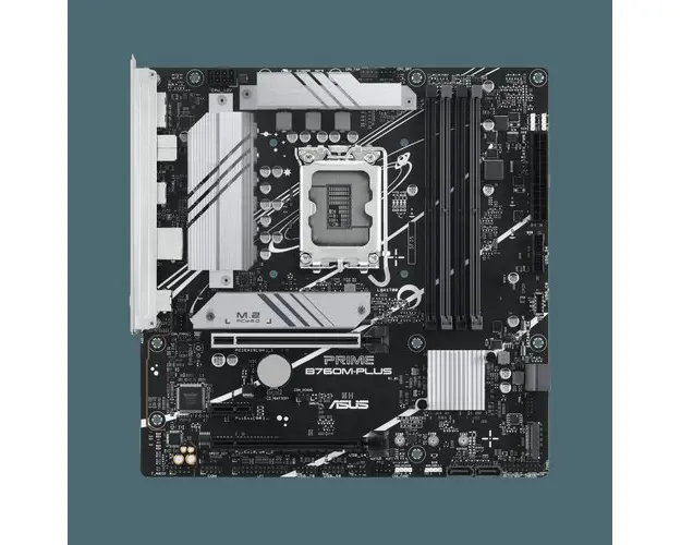 Placa de baza ASUS PRIME B760M-PLUS, DDR5, Intel B760, LGA 1700, mATX 