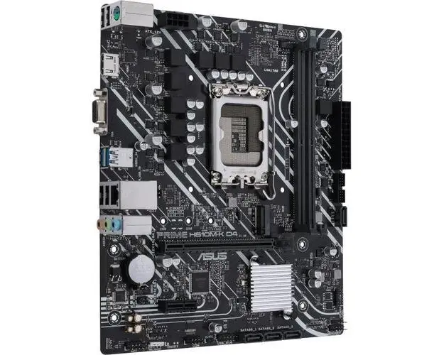 Placa de baza ASUS PRIME H610M-K D4, Intel H610, LGA 1700, mATX