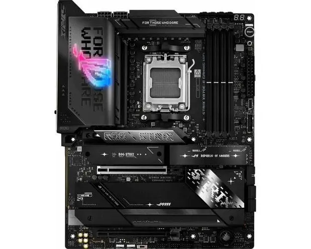 Placa de baza ASUS ROG STRIX X870E-E GAMING WIFI, AMD X870E, AM5, ATX, DDR5