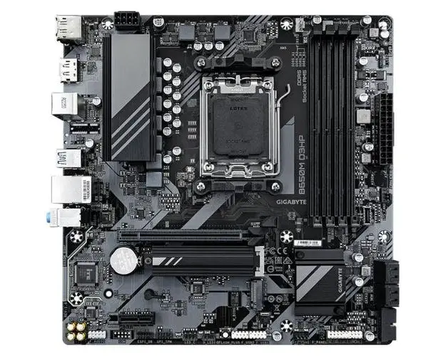 Placa de baza GIGABYTE B650 D3HP, AM5, AMD B650, mATX