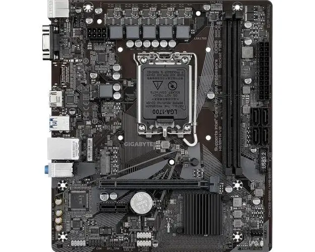 Placa de baza GIGABYTE H610M H V2, LGA 1700, Intel H610, mATX