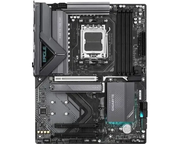Placa de baza GIGABYTE X870 EAGLE WIFI7, AMD X870, AM5, ATX, DDR5