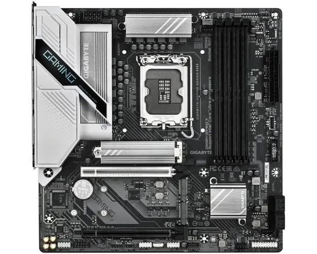 Placa de baza GIGABYTE Z890M GAMING X, DDR5, mATX, LGA 1851, Intel Z890 