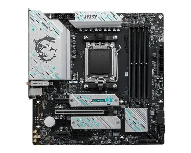 Placa de baza MSI B650M GAMING PLUS WIFI, AM5, AMD B650, mATX 