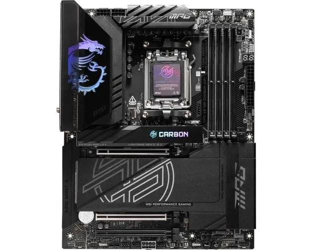Placa de baza MSI MPG X870E CARBON WIFI, AMD X870E, AM5, ATX, DDR5