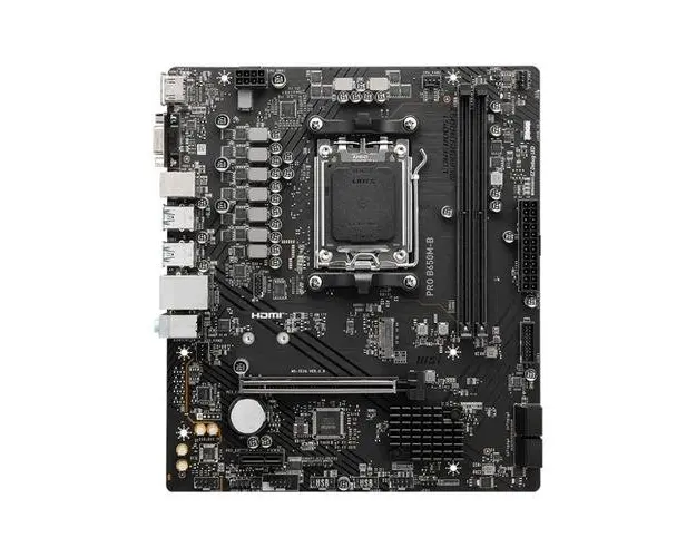 Placa de baza MSI PRO B650M-B, AMD B650, Socket AM5, DDR5, mATX