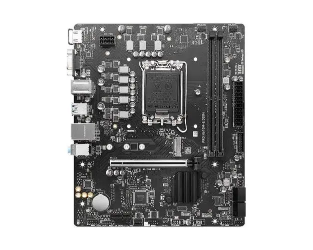 Placa de baza MSI PRO H610M-E DDR4, Intel H610, LGA 1700, mATX