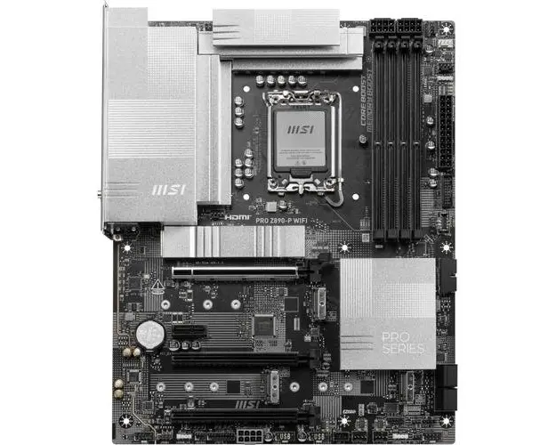 Placa de baza MSI PRO Z890-P WIFI, DDR5, ATX, LGA 1851, Intel Z890 