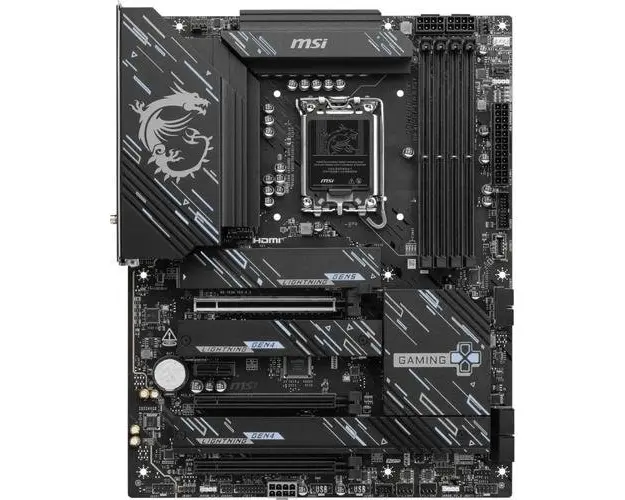 Placa de baza MSI Z890 GAMING PLUS WIFI, DDR5, ATX, LGA 1851, Intel Z890 