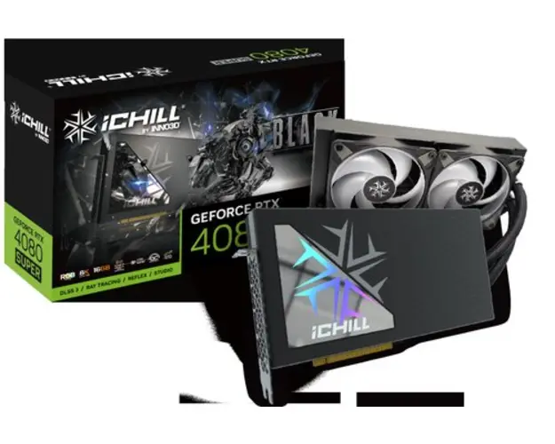 Placa video Inno3D GeForce RTX 4080 SUPER ICHILL BLACK 16GB GDDR6X 256-bit DLSS 3.0